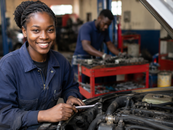 Young South African professionals working in skilled careers without a university degree in 2026